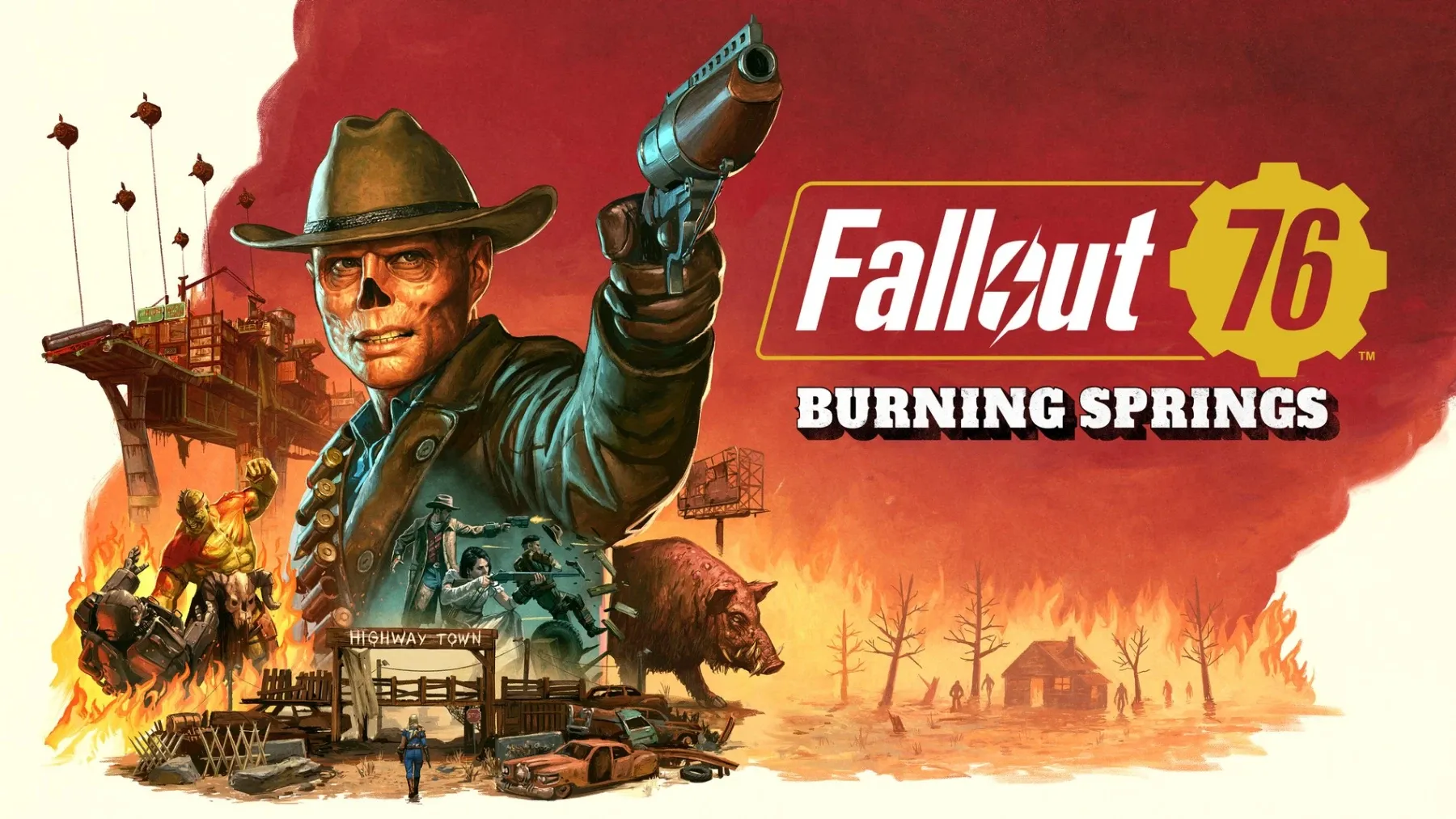Image de l'article Fallout 76 : Bethesda s'excuse pour le lancement de Burning Springs et couvre les joueurs de cadeaux