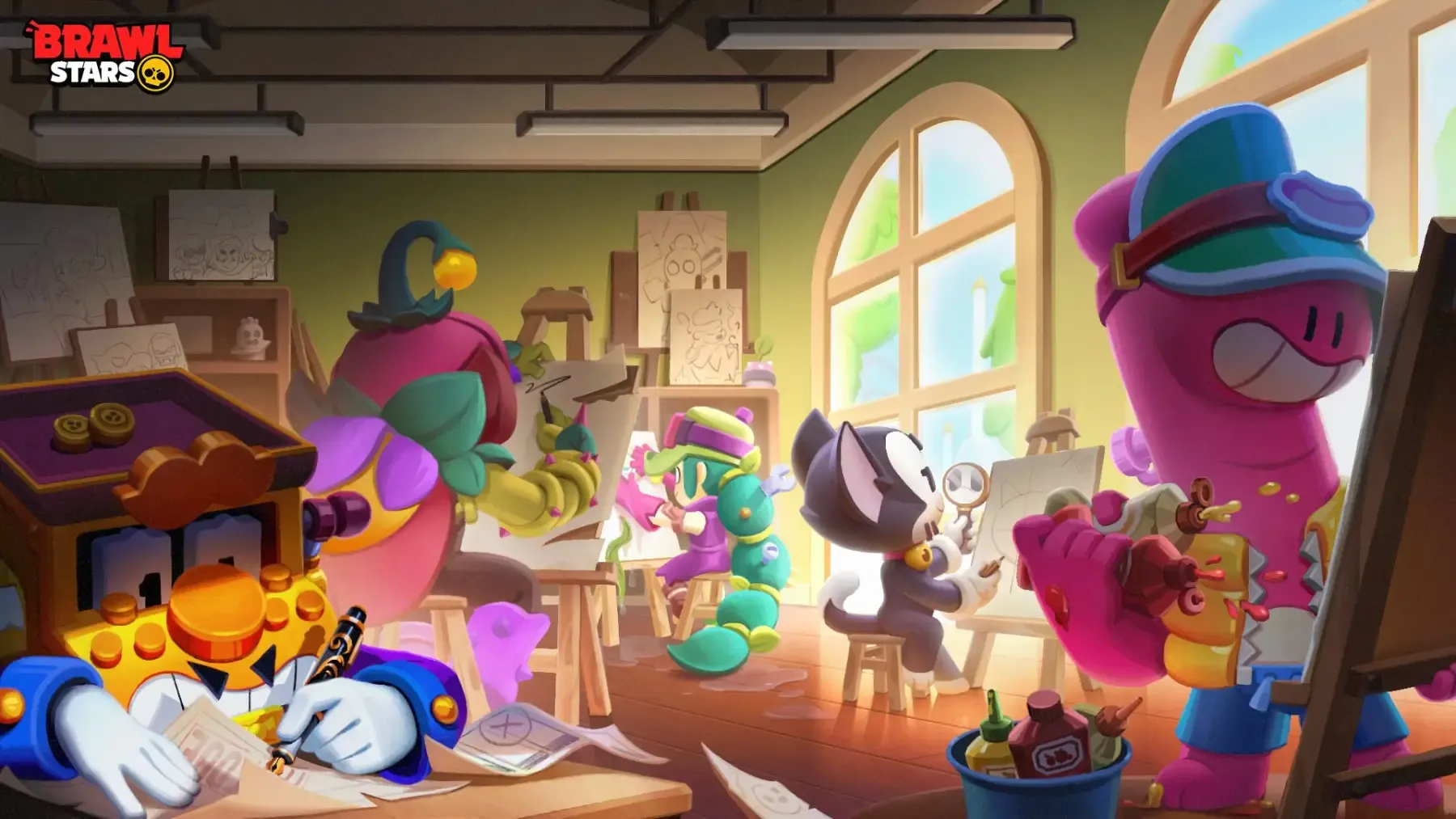 Image de l'article Brawl Stars lance un Supercell Make sans thème pour 5 Brawlers
