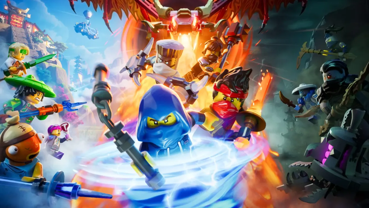 Image de l'articleLEGO Fortnite Odyssey : les ninjas de Ninjago débarquent en force le 11 décembre
