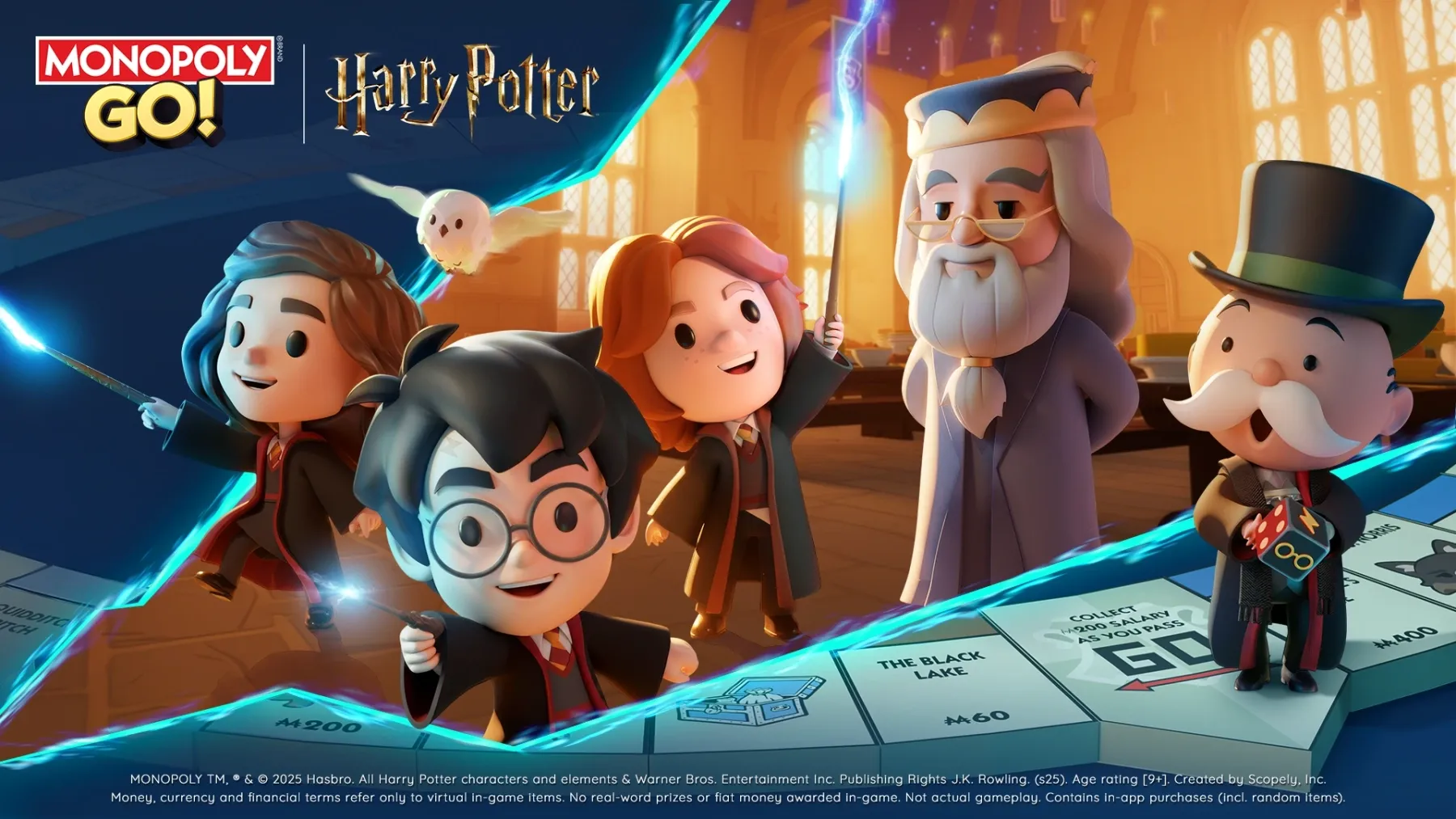 Image de l'article Gagnez 2000 dés gratuits dans Monopoly GO avec le défi Hogwarts