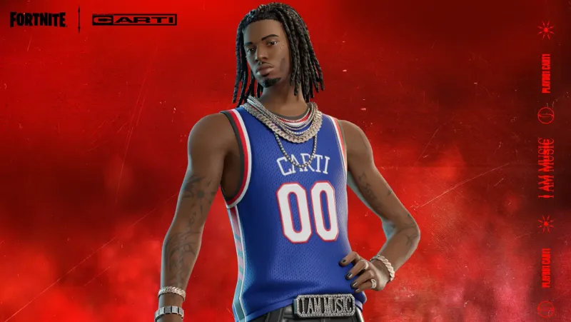 Image de l'articleMise à jour v39.10 : Playboi Carti débarque sur Fortnite avec un rôle inédit