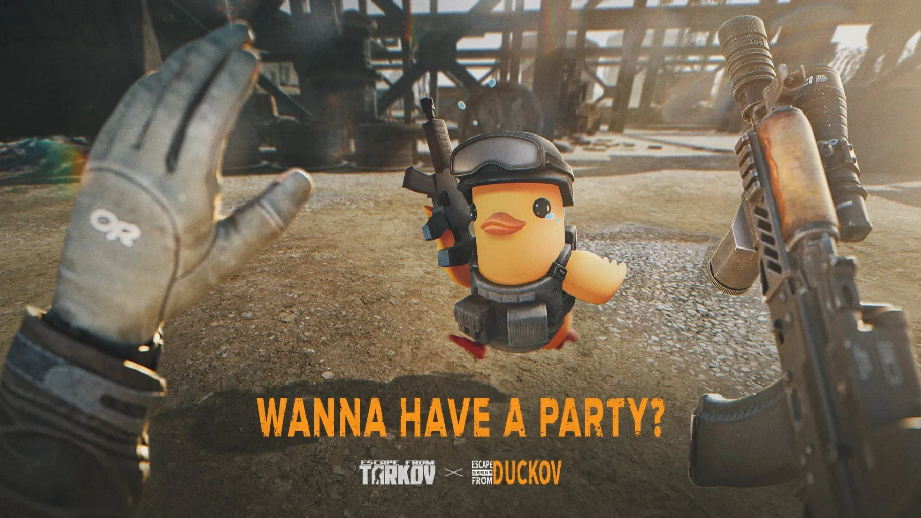 Image de l'article Escape from Duckov × Escape from Tarkov : La collaboration choc confirmée pour février