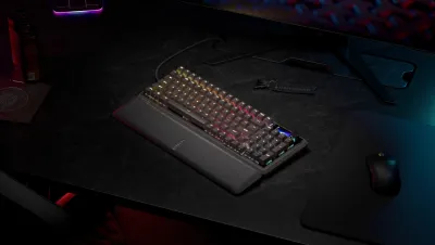 Image du test écrit Test du Corsair Vanguard Pro 96 : le plein de technologie dans un châssis compact