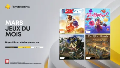 Image de l'articlePlayStation Plus Mars 2026 : La liste des jeux gratuits