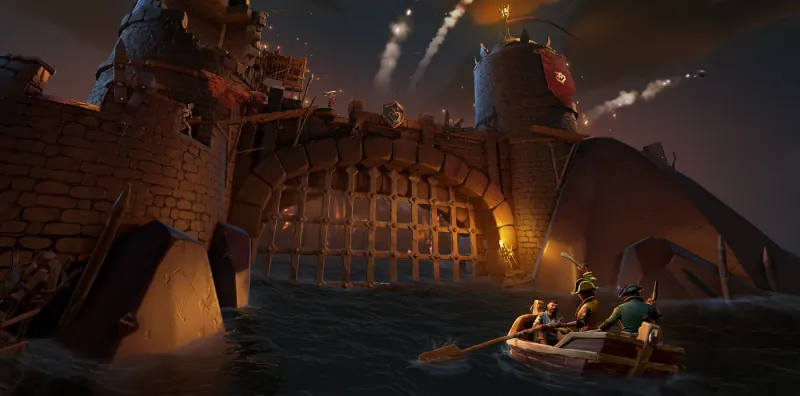 Image Sea of Thieves Saison 18 Acte 3 : Date de sortie et détails des Garnisons Cendrées
