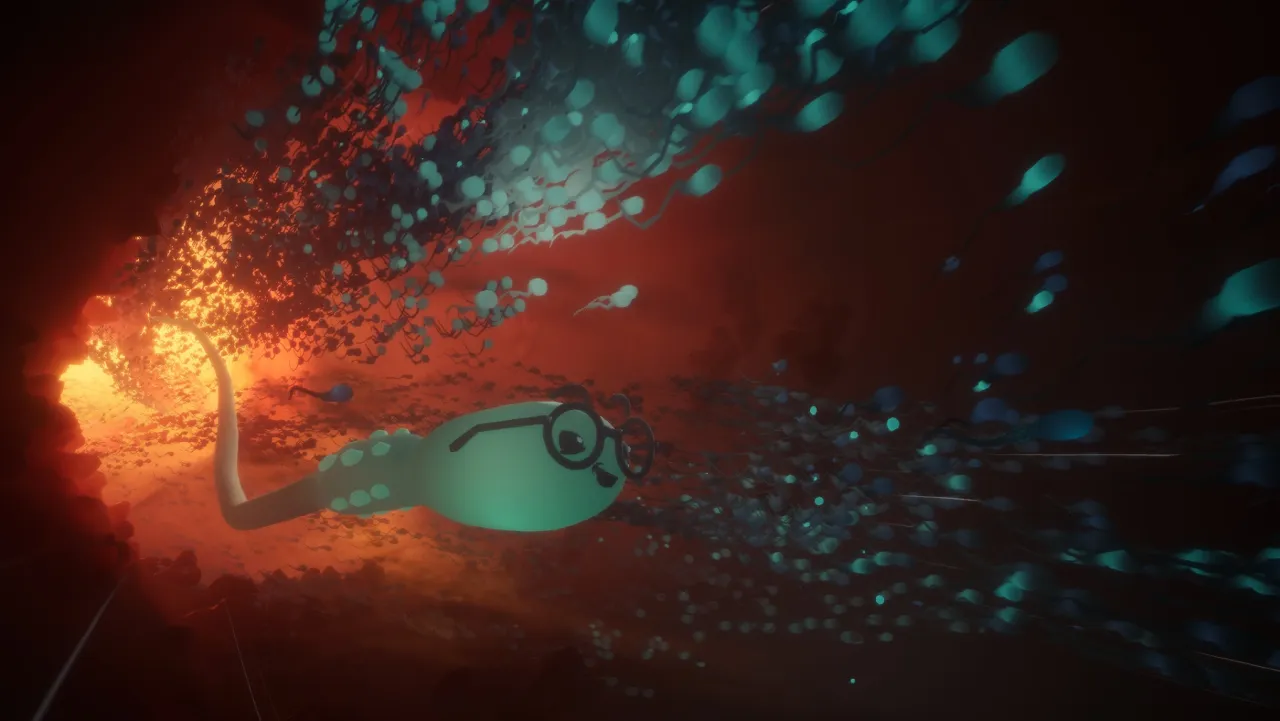 Image de l'article Become : Le jeu insolite où vous incarnez un spermatozoïde pour donner la vie