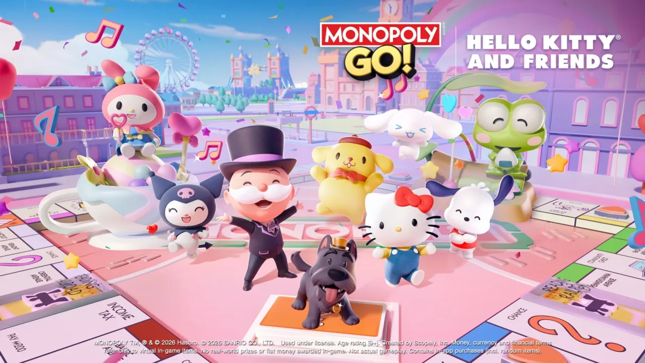 Image de l'articleMonopoly Go x HELLO KITTY : L'événement le plus mignon de l'année débarque !