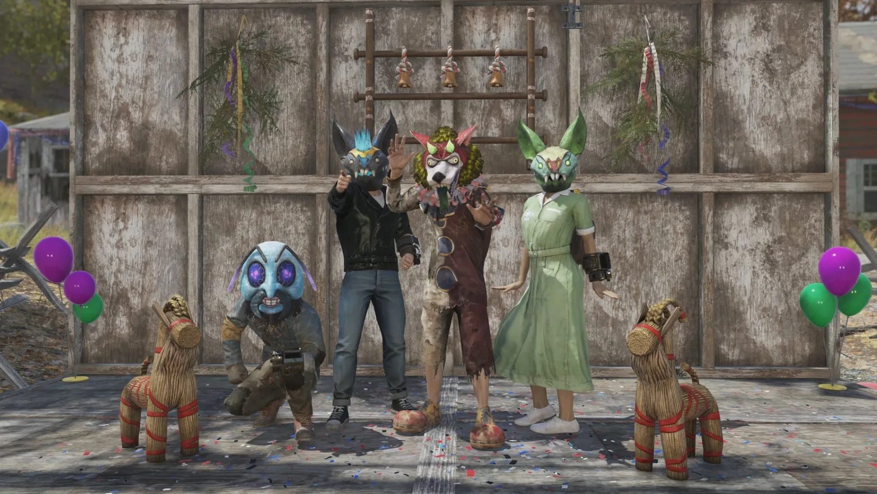 Image de l'article Fallout 76 : les masques luisants de Fasnacht ont plus de chances de dropper avant la fin de l'événement