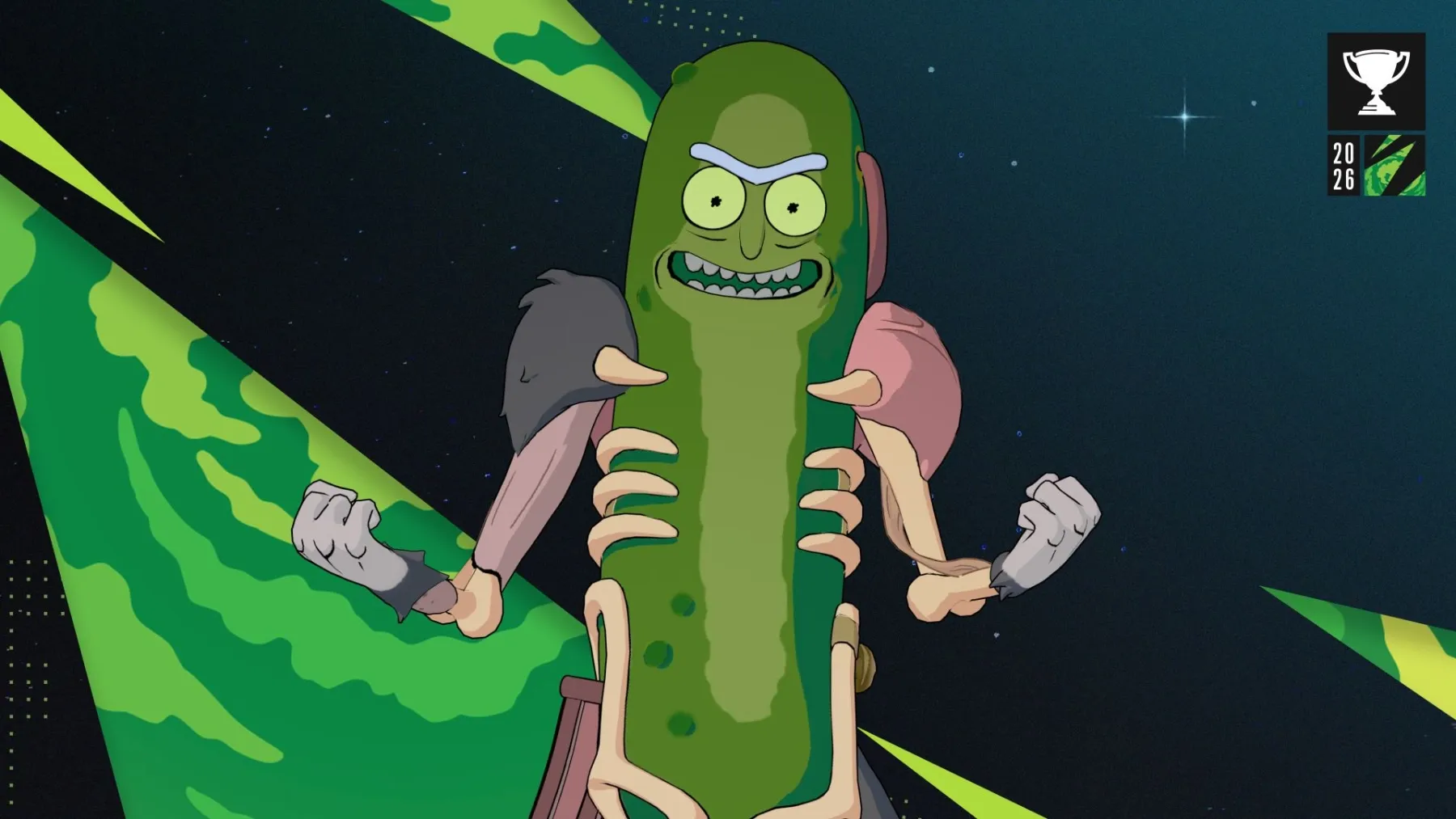 Image de l'article Rick-ornichon débarque dans Fortnite : comment débloquer le skin gratuitement dès maintenant