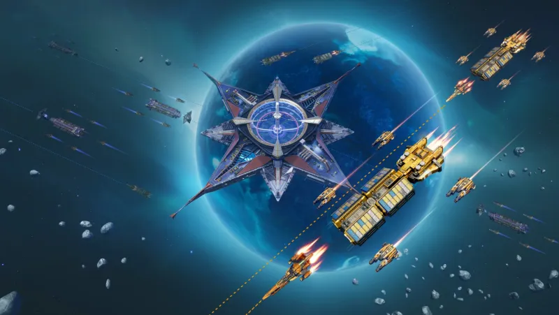 Image Foundation Galactic Frontier : Le 4X spatial débarque sur Steam cette année