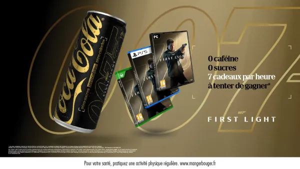 Image de l'article007 First Light : Les récompenses Coca-Cola Zero disponibles dès le 2 mars 2026