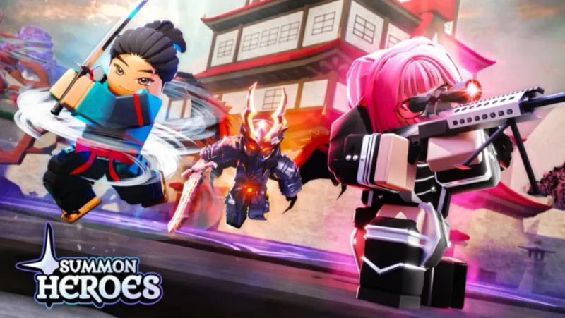 Image Roblox : Codes Summon Heroes pour obtenir des gemmes et effectuer des rerolls (Avril 2026)