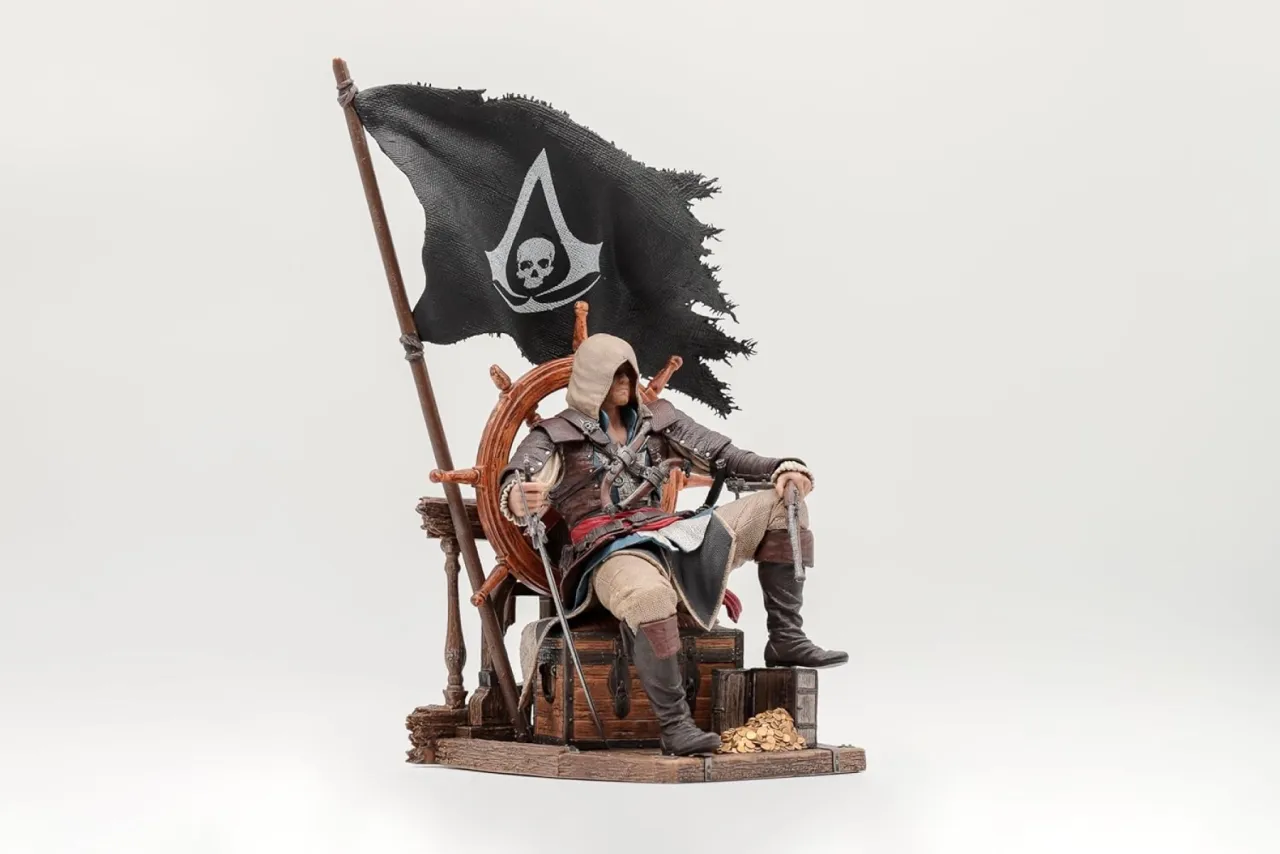 Image de l'article Amazon dévoile en avance l’édition collector d’Assassin’s Creed Black Flag Resynced