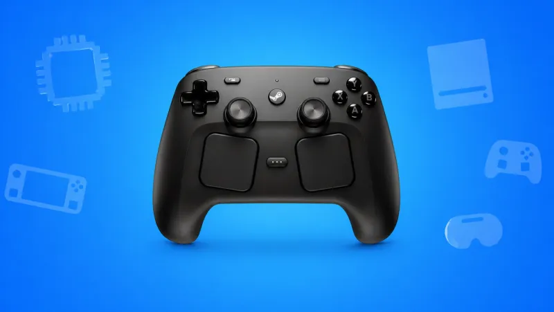 Image Steam Controller : Valve dévoile la date de sortie, prix et nouveautés de sa manette 