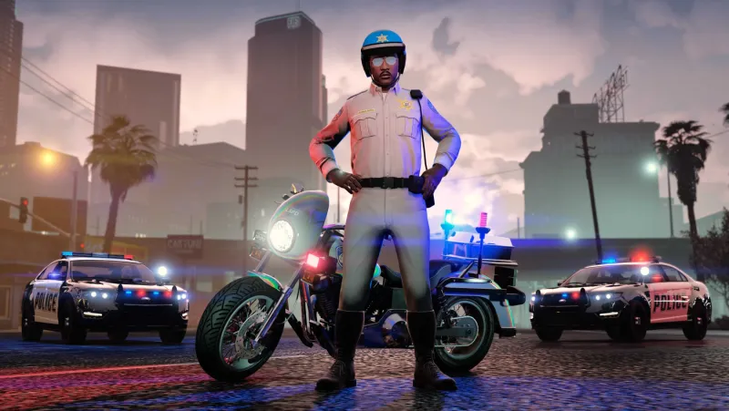 Image GTA Online : nouvel événement police avec véhicules et bonus à Los Santos dès le 3 avril 2026