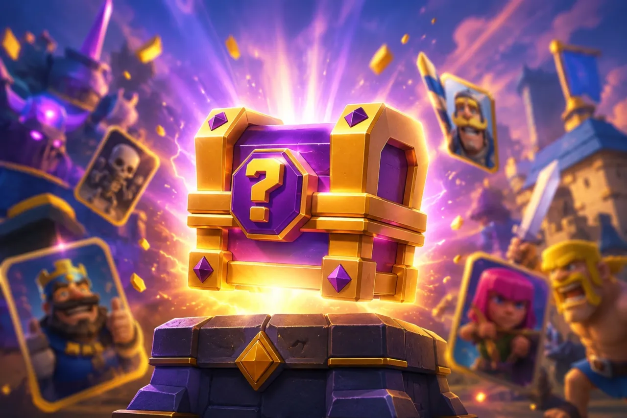 Image de l'article Clash Royale offre un coffre magique gratuit pendant quelques heures, voici comment le récupérer