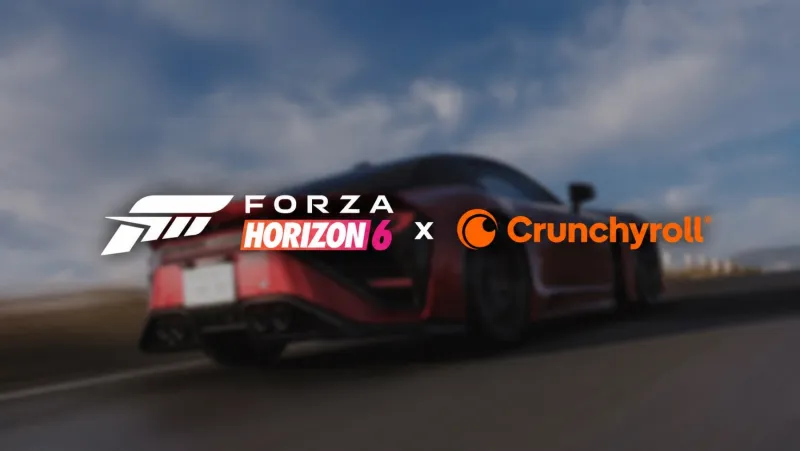 Image Forza Horizon 6 offre une voiture gratuite aux abonnés Crunchyroll pendant Ani-May