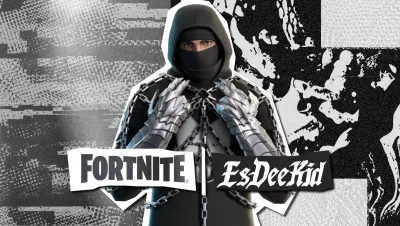 Image de l'article Fortnite accueille EsDeeKid avec des skins et morceaux inédits