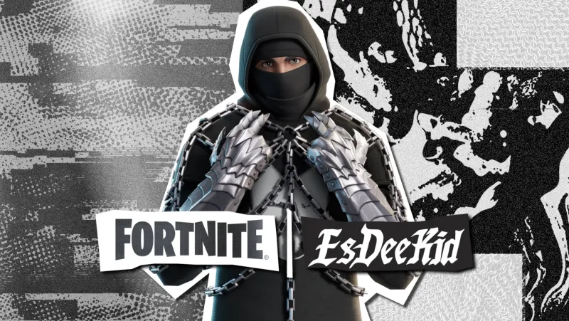 Image Fortnite accueille EsDeeKid avec des skins et morceaux inédits