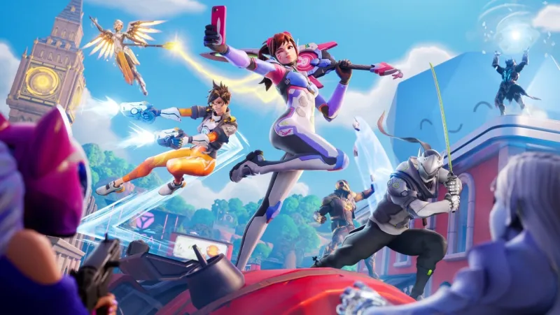 Image Fortnite x Overwatch débarque aujourd’hui avec la v40.40 : skins, nouveaux pouvoirs et gros changement