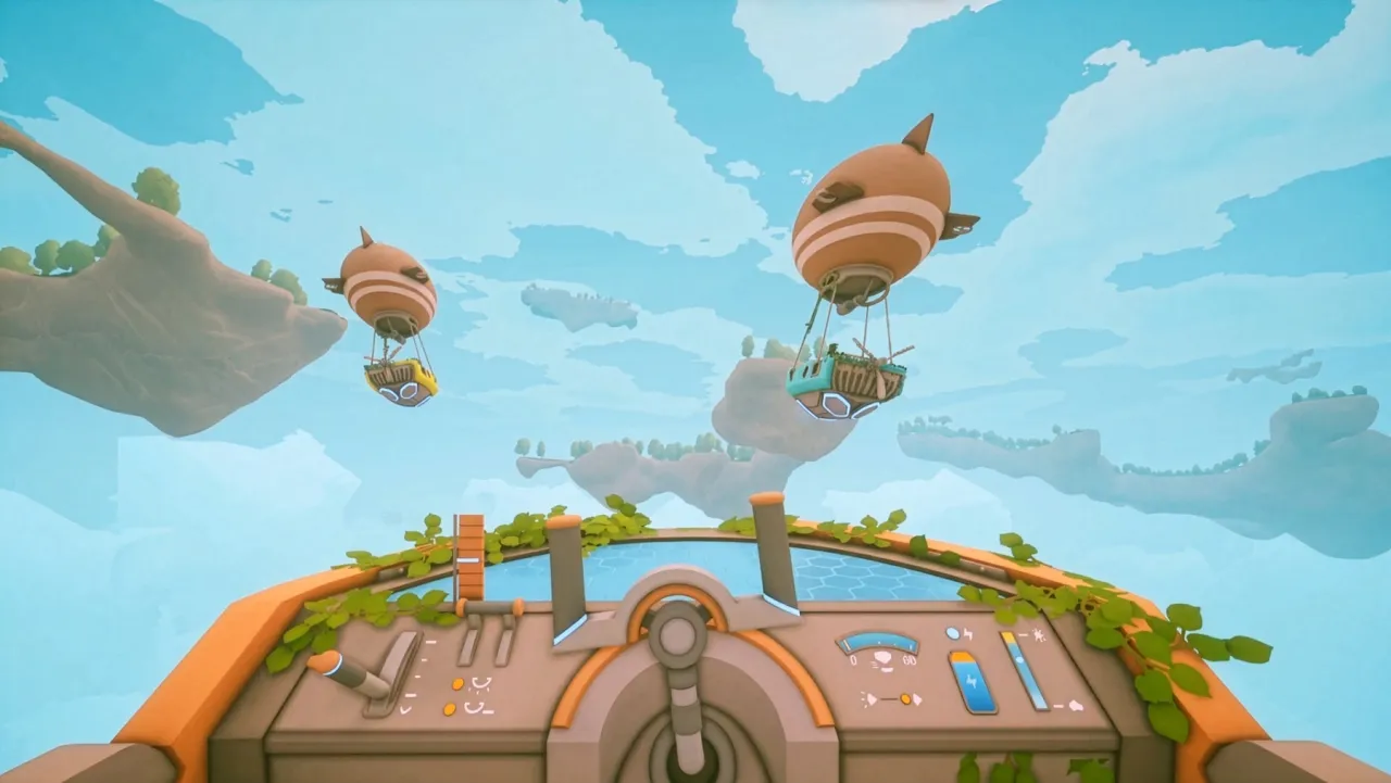 Image de l'article Solarpunk : date de sortie, plateformes, multijoueur, tout savoir sur ce jeu de survie dans les îles flottantes