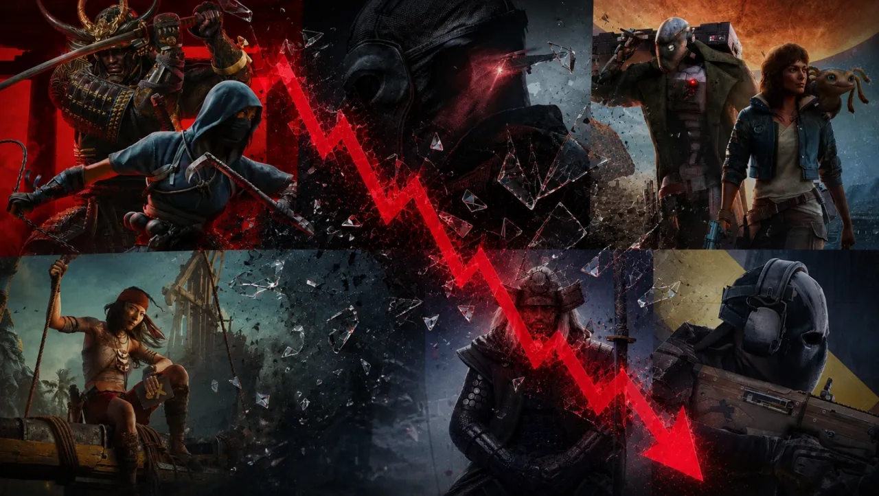 Image de l'article Ubisoft au bord du gouffre : pertes records, action en chute libre et joueurs désabusés