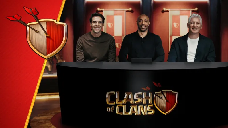 Image de l'articleClash of Clans relance le chat général avec Thierry Henry, Kaká et Schweinsteiger