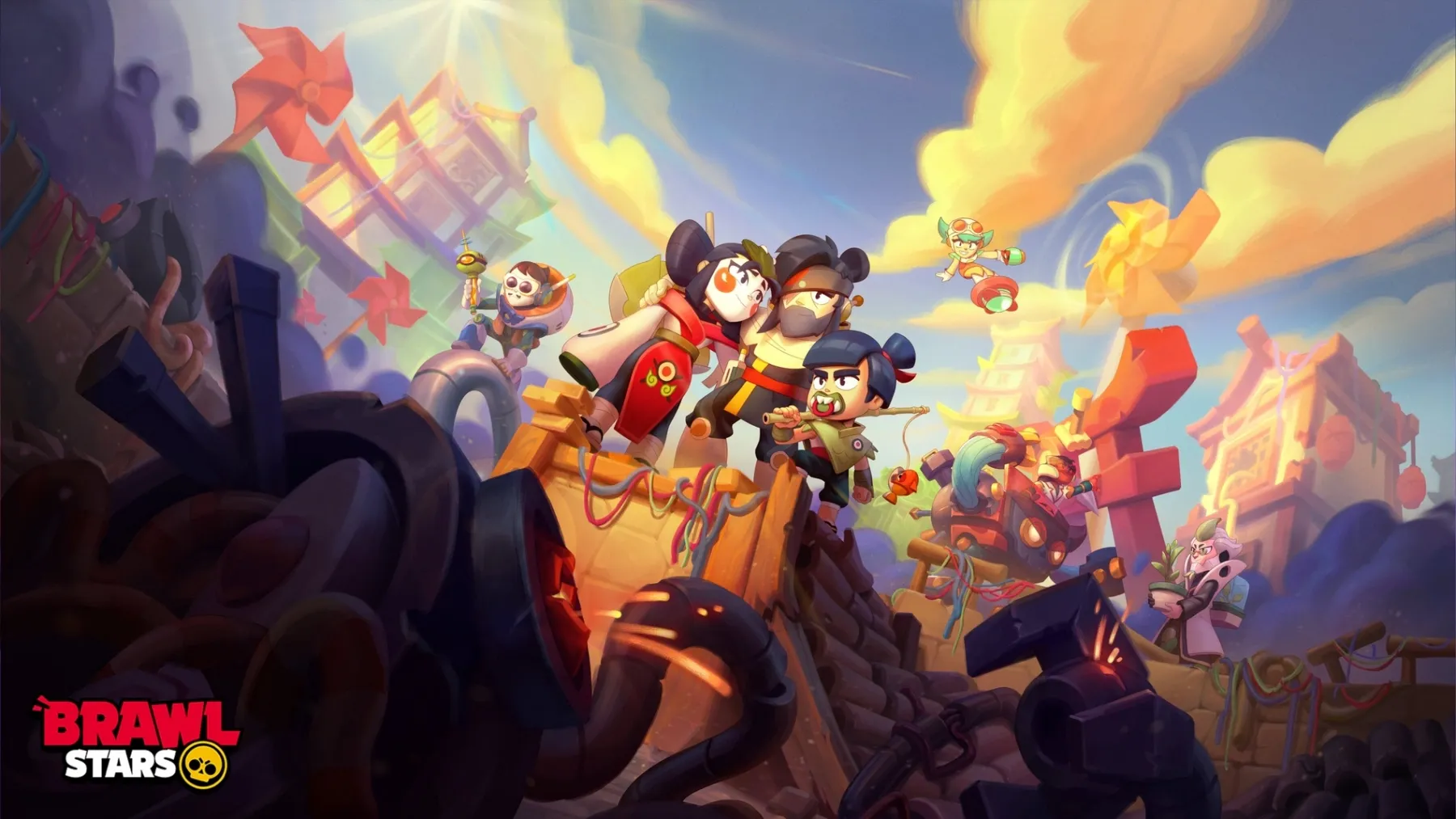 Image de l'article Les nouveaux artworks de Brawl Stars dévoilent la saison Rébellion de ramen et ses nombreuses nouveautés