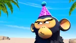 Image de l'article Monkey Bizniz : la démo du « banana extraction game » est disponible sur Steam