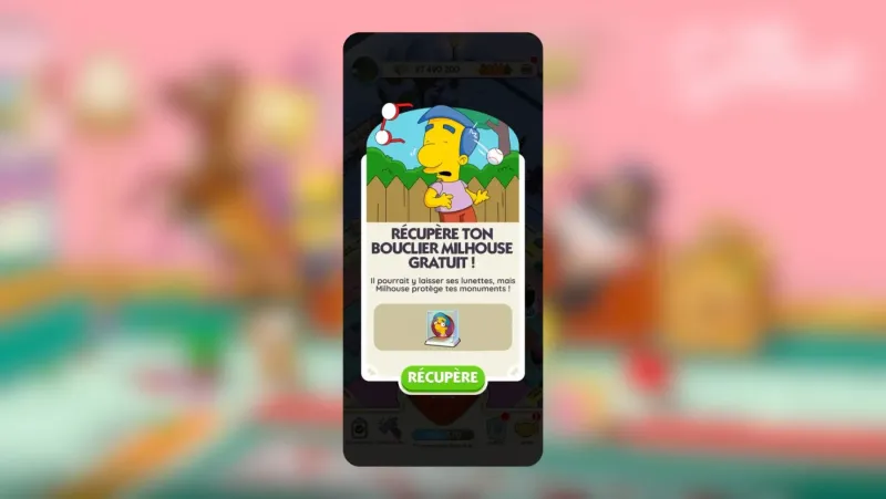 Image de l'articleMONOPOLY GO offre gratuitement le bouclier Milhouse aux joueurs ce 18 juin