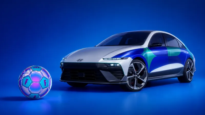 Image de l'articleFortnite offre un ballon de football et une Hyundai IONIQ 6 N Line pendant seulement quelques heures