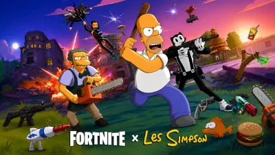 Image de l'article Fortnite Reload x Les Simpson : Une carte de Springfield repensée avec John Wick le 30 juillet