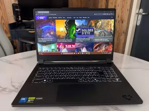 Image du test de jeu vidéo Test du MSI Cyborg 15 Max C2WG : un PC gamer performant à portée de main