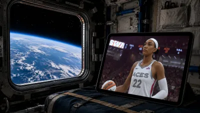 Image de l'article Insolite, Thomas Pesquet raconte comment il jouait à NBA 2K dans l'ISS