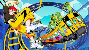 Image du test de jeu vidéo Test de Denshattack! : Des figures spéctaculaires non pas en skateboard mais avec un train