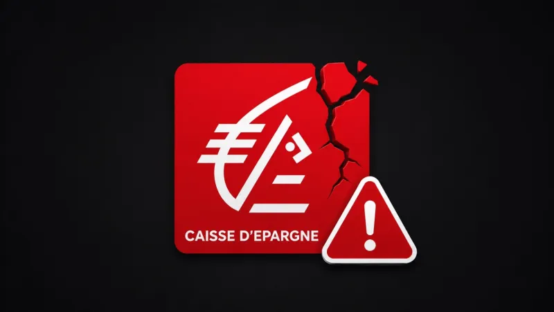 Image de l'articleCaisse d'Épargne en panne ce mardi 4 août 2026, les comptes restent inaccessibles