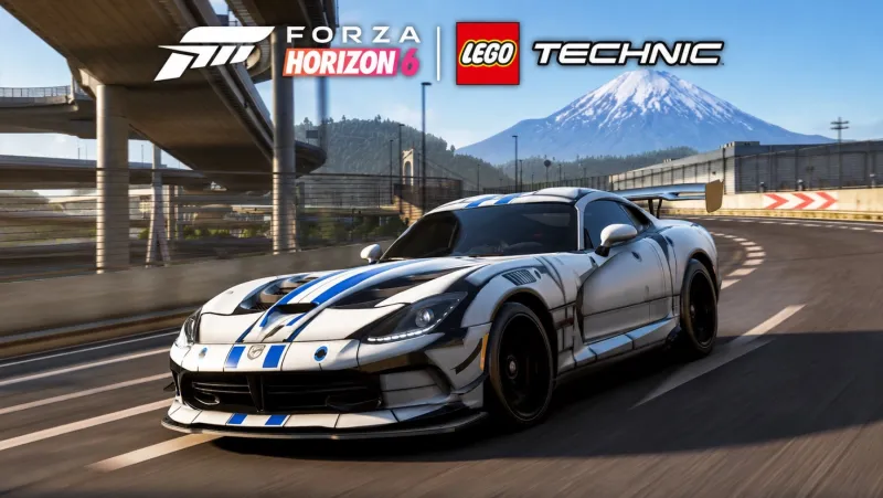Image de l'articleForza Horizon 6 offre gratuitement une livrée LEGO Dodge Viper GTS-R