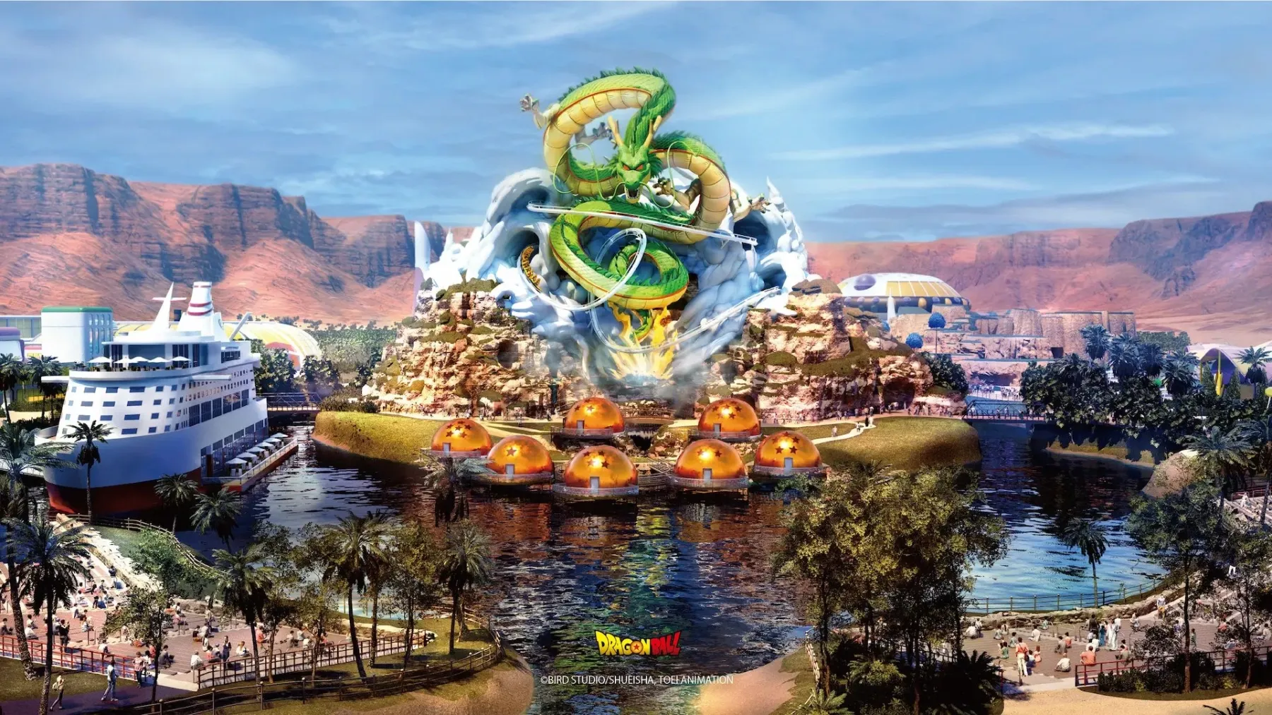 Image de l'article La France accueillera un gigantesque parc Dragon Ball Z près de Paris à Cergy-Pontoise