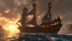 Image de l'article Un bateau pirate de 9000 blocs navigue vraiment dans Hytale grâce à ce moddeur
