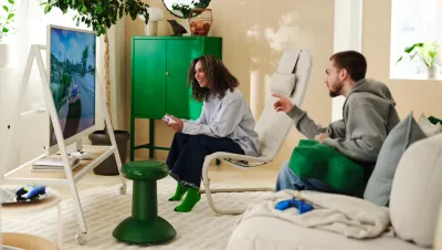 Image de l'article XBOX x IKEA dévoile un salon gaming loin des meubles habituels inspirés de la manette