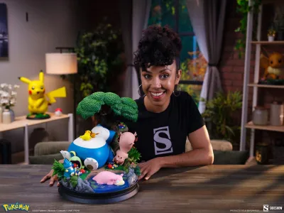 Image de l'article Un nouveau diorama Pokémon avec Ronflex arrivera en 2027 il faudra prévoir plus de 600 €