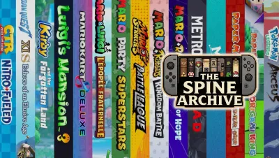 Image de l'article The Spine Archive transforme vos boîtiers Nintendo Switch avec des tranches personnalisées