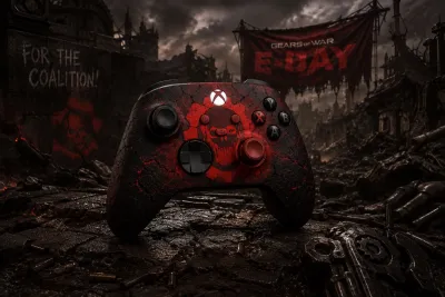 Image de l'article La manette Xbox Storm King de Gears of War E-Day se précise avant son annonce