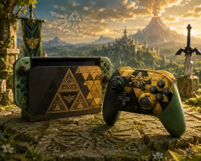 Image de l'article Une Switch 2 Zelda et une manette Pro auraient fuité pour les 40 ans de la saga