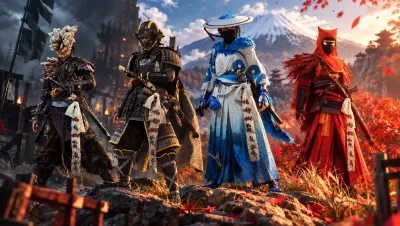 Image de l'article Ghost of Yōtei accueille des armures The Last of Us, Helldivers, Astro Bot et Journey