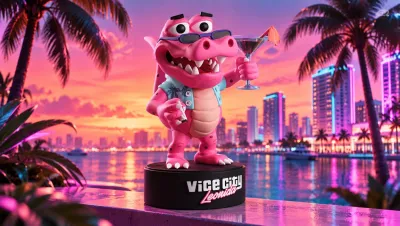 Image de l'article GTA 6 : le collector à 400€ moqué, Macca l'alligator est déjà imprimable