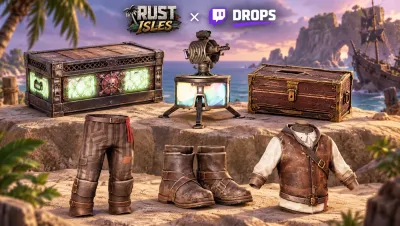 Image de l'article Rust Isles arrive le 24 septembre avec des récompenses à récupérer sur Twitch