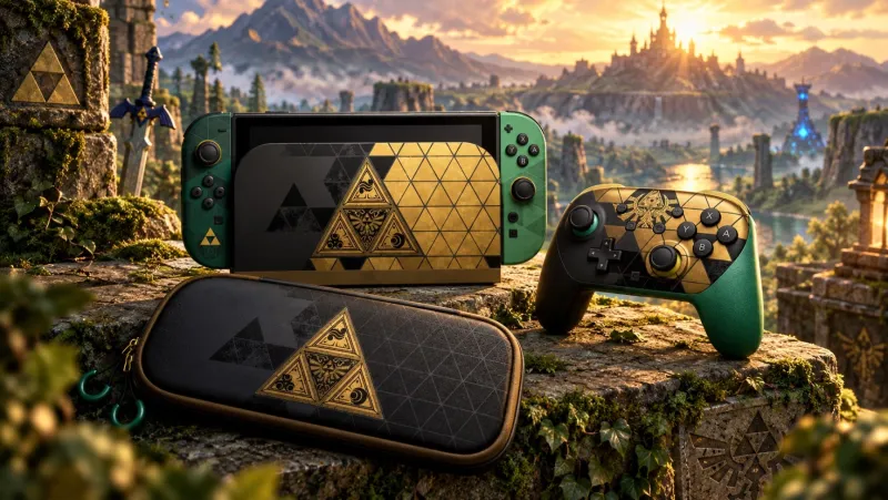 Image de l'article Zelda fête ses 40 ans avec une Nintendo Switch 2 collector, une manette et du gameplay The Legend of Zelda: Ocarina of Time