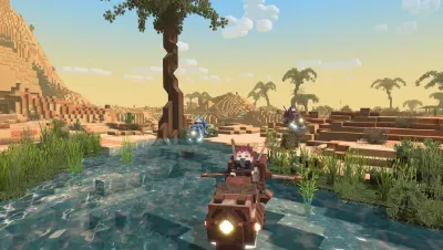 Image de l'article Tesera veut devenir le prochain grand jeu voxel avec véhicules, armes et monde infini