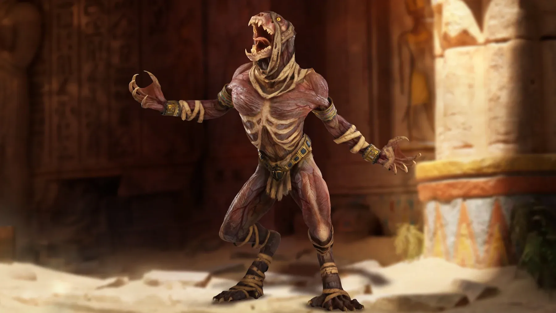Image de l'article Tomb Raider: Legacy of Atlantis dévoile ses terrifiantes Momies Chats en Égypte